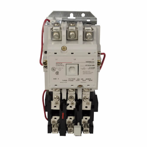 Main product image of Motor Control Starter, Non-Reversing, 45A, 120/110V, Size 2, 3P, Thermal Overload