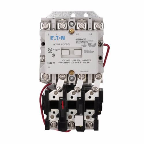 Main product image of Motor Control Starter, Non-Reversing, 9A, 200/208V, Size 0, 3P, 60 Hz