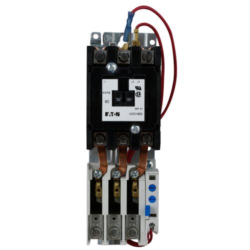 Main product image of Definite Purpose Starter, Non-Reversing, 25A, 110/120V, 3P, 50/60 Hz