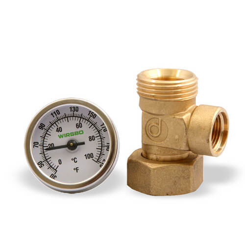 A2610020 Uponor (Wirsbo) A2610020 TruFLOW Manifold Loop Temp Nipple