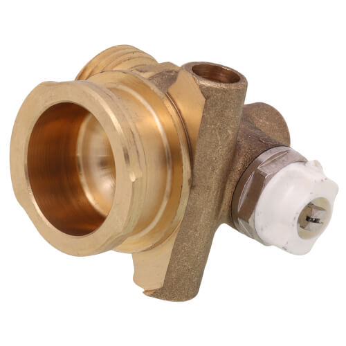 Main product image of TruFLOW Jr. Manifold End Cap with Drain and Vent, 1” BSP