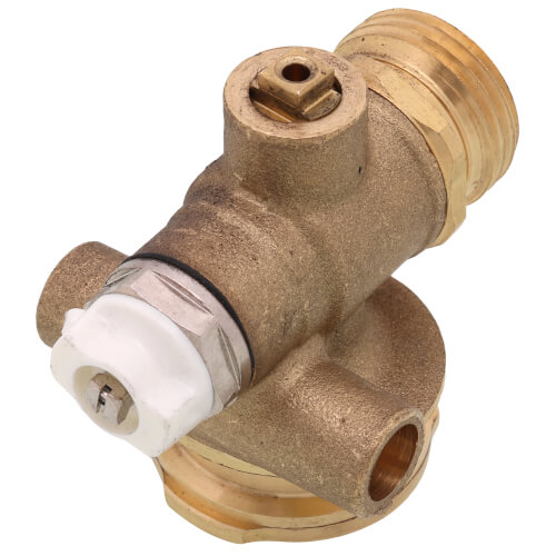 Main product image of TruFLOW Jr. Manifold End Cap with Drain and Vent, 1” BSP