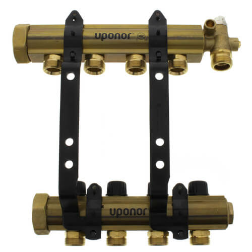 A2660400 Uponor Wirsbo A2660400 Truflow Jr Manifold Assembly With Balancing Valves