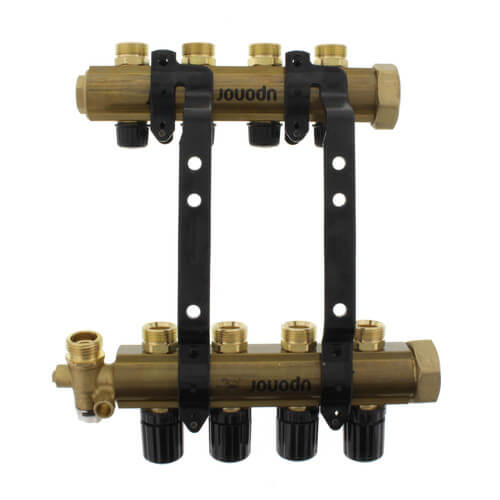 Main product image of TruFLOW Jr. Manifold Assembly with Isolation Valves & Balancing Valves, 4 Loop S&R