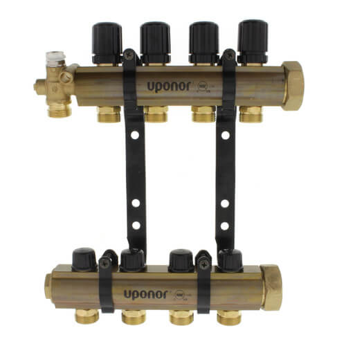 Main product image of TruFLOW Jr. Manifold Assembly with Isolation Valves & Balancing Valves, 4 Loop S&R
