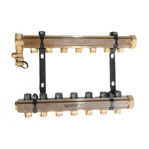 Main product image of TruFLOW Jr. Manifold Assembly with Balancing Valves & Valveless, 5 Loop S&R