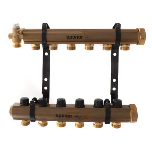 A2660600 Uponor Wirsbo A2660600 Truflow Jr Manifold Assembly With Balancing Valves