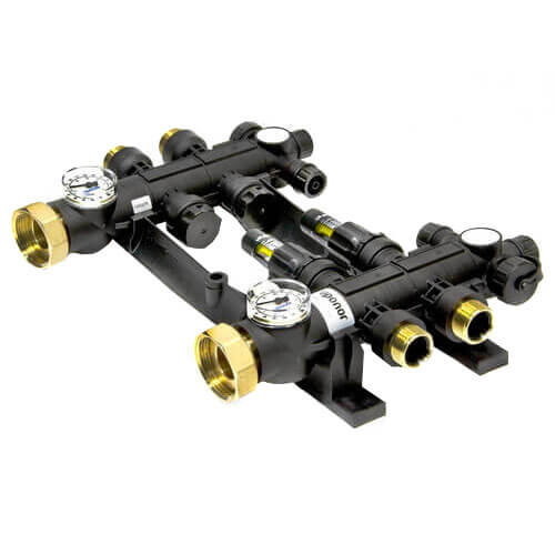 Main product image of 2-Loop EP Radiant Heat Manifold Assembly w/ Flow Meters