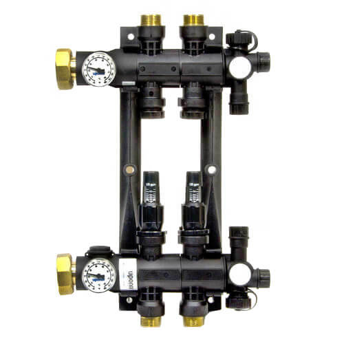 Main product image of 2-Loop EP Radiant Heat Manifold Assembly w/ Flow Meters