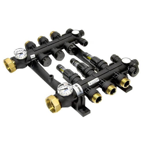 Main product image of 3-Loop EP Radiant Heat Manifold Assembly w/ Flow Meters