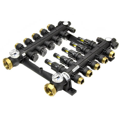 Main product image of 5-Loop EP Radiant Heat Manifold Assembly w/ Flow Meters