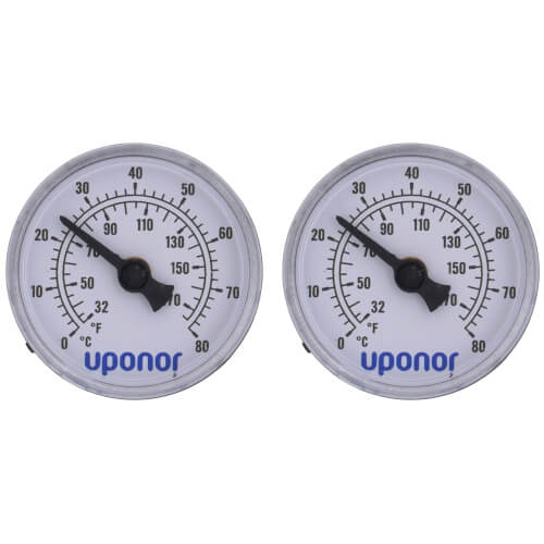 Main product image of Stainless Steel Manifold Temperature Gauge (Set of 2)