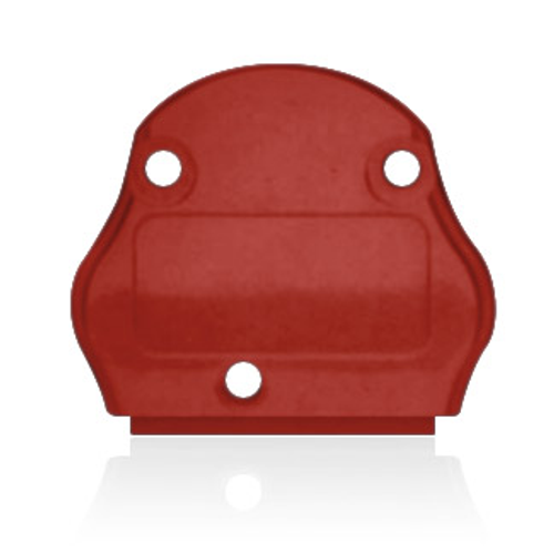 Main product image of 20A Stage Pin Connector Cover, Blank, RED