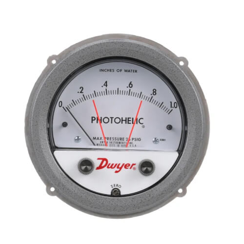 Main product image of Photohelic Pressure Switch Gage (0 - 5 PSI)