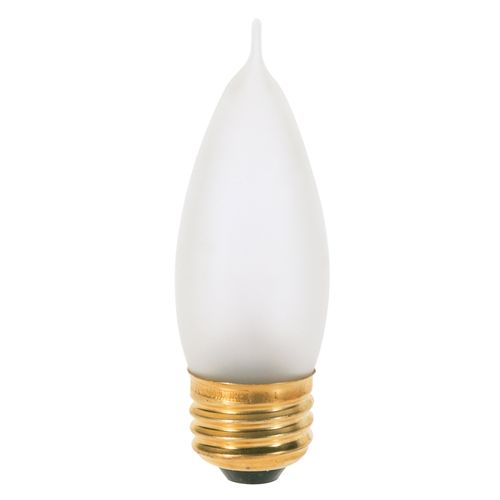 Main product image of 25 Watt CA10 Incandescent Bulb - Frost - 2500 Average rated hours - 200 Lumens - Medium base - 130 Volt (50 Pack)