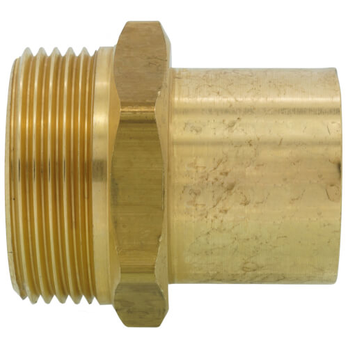 Main product image of R32 x 1" Pipe (or 1-1/4" Fitting) Copper Adapter