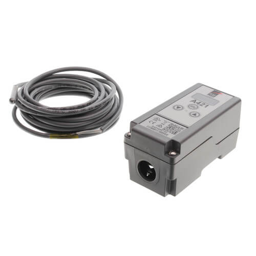 Single Stage Digital Temperature Control w/ 9-3/4' Leads (120/240V SPDT)