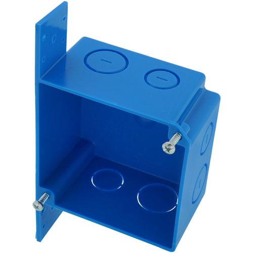 Main product image of 4" Square ENT Non-Metallic Outlet/Switch Box, 2-3/8" Depth, 30.3 Cubic Inch