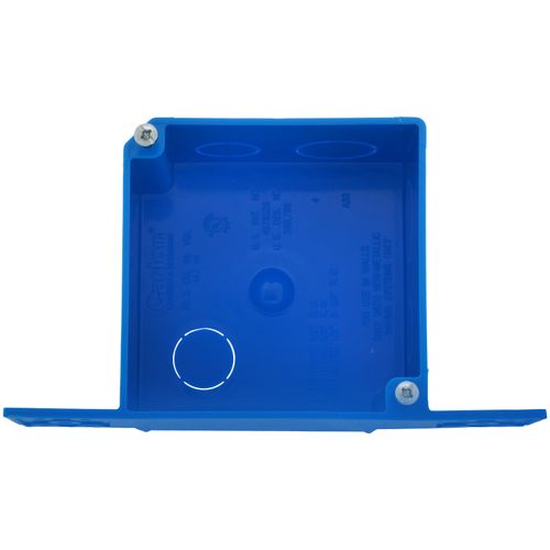 Main product image of 4" Square ENT Non-Metallic Outlet/Switch Box, 2-3/8" Depth, 30.3 Cubic Inch