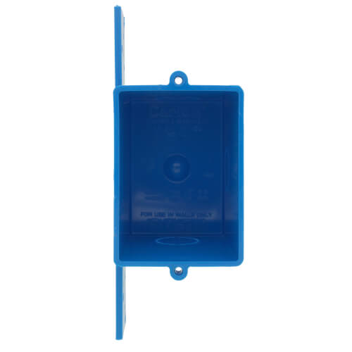Main product image of 1-Gang ENT Non-Metallic Outlet/Switch Box, 3" Depth, 16 Cubic Inch, 1/2" KO