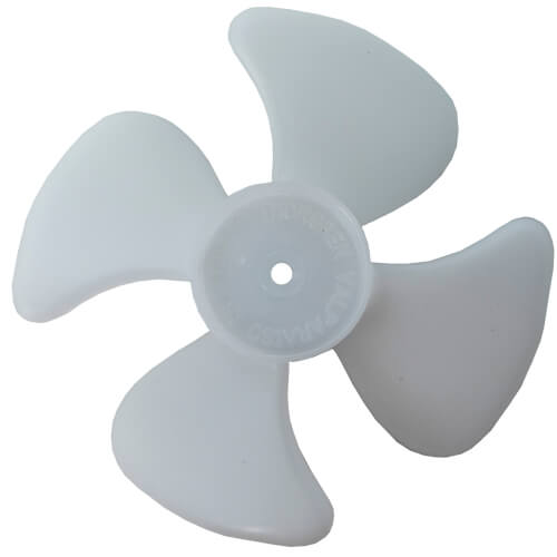 Main product image of 3" Plastic 4 Blade CW Fan Blade, 1/8" Bore
