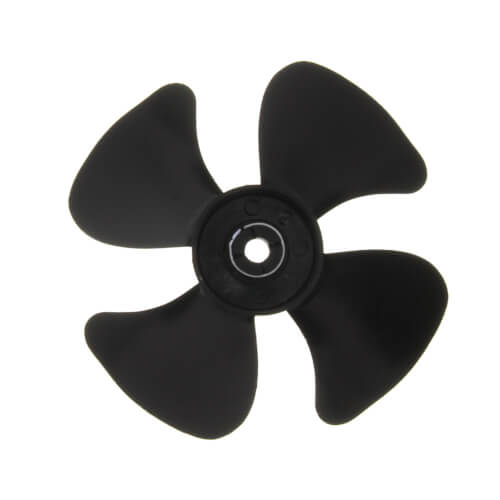 Main product image of 3" Plastic 4 Blade CW Fan Blade, 3/16" Bore