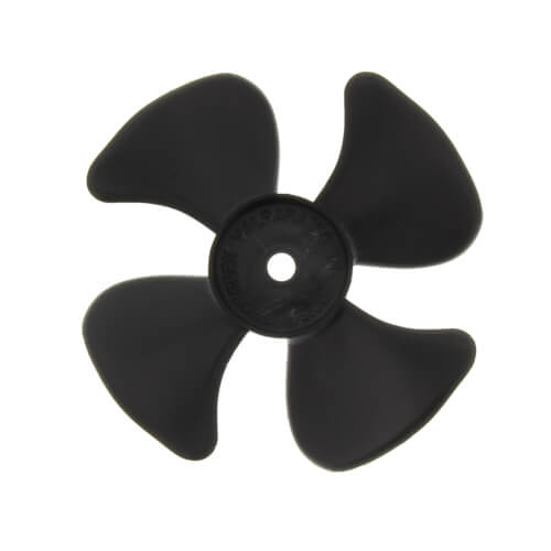 Main product image of 3" Plastic 4 Blade CW Fan Blade, 3/16" Bore