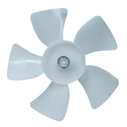 Main product image of 4" Plastic 5 Blade CW Fan Blade, 1/8" Bore