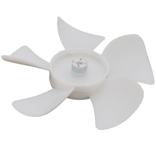Main product image of 4" Plastic 5 Blade CW Fan Blade, 3/16" Bore