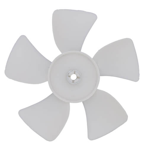 Main product image of 4" Plastic 5 Blade CW Fan Blade, 3/16" Bore