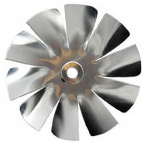 Main product image of 2" Aluminum 10 Blade CW Intake Hub Fan Blade