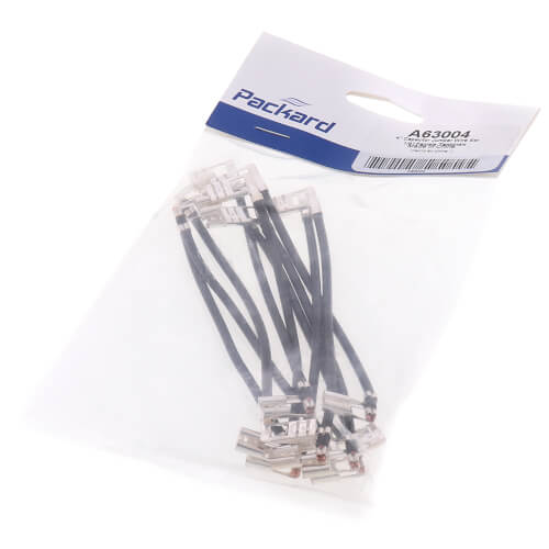Main product image of 4" Capacitor Jumper w/ 1/4" Female Terminals (10 Pack)