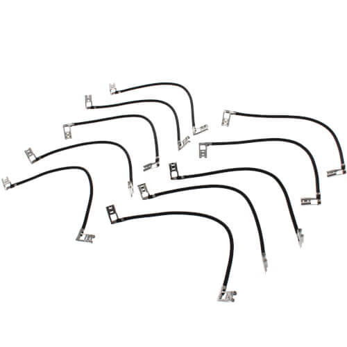 Main product image of 6" Capacitor Jumper w/ 1/4" Female Terminals (10/pack)