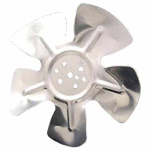 Main product image of 8" Aluminum 5 Blade CCW Hubless Fan Blade