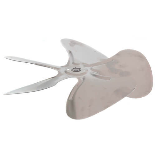 Main product image of 12" Aluminum 5 Blade CW Fan Blade, 5/16" Bore (w/ Hub)