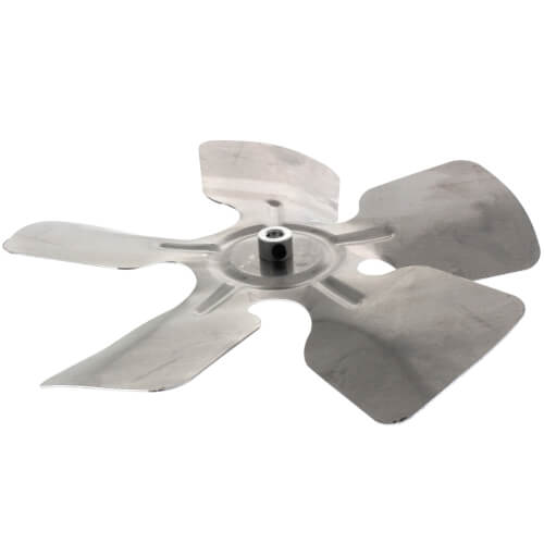 Main product image of 10" Aluminum 5 Blade CW Fan Blade, 5/16" Bore (w/ Hub)