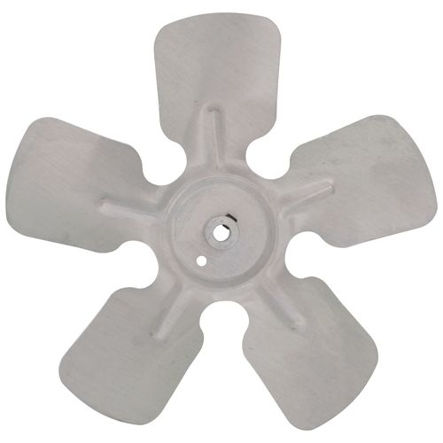 Main product image of 8" Aluminum 5 Blade CCW Fan Blade, 5/16" Bore (w/ Hub)