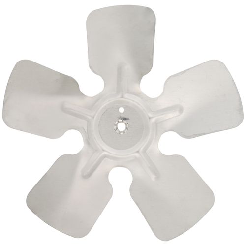 Main product image of 9" Aluminum 5 Blade CCW Fan Blade, 5/16" Bore (w/ Hub)