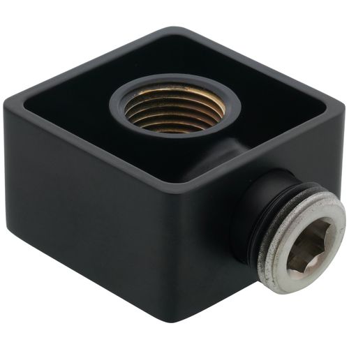 Main product image of Matte Black Drop Elbow, A721BL