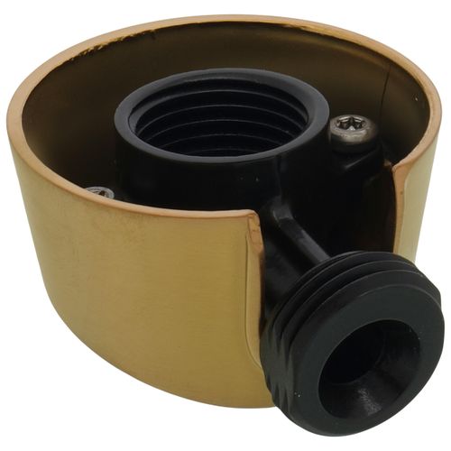 Main product image of Brushed Gold Accent Drop Elbow, A725BG