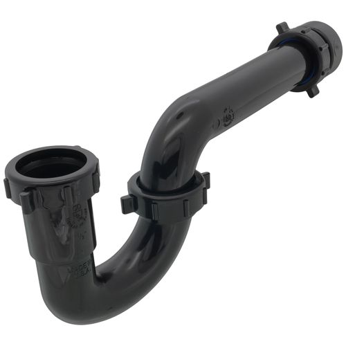 Main product image of 1-1/2" Tubular Threaded Adapter, Reversible J-Bend w/ ABS Adapter
