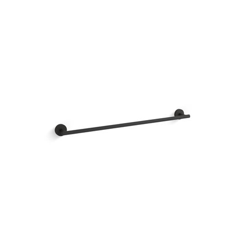 Main product image of Elate 24" Towel Bar (Matte Black), K-27287-BL