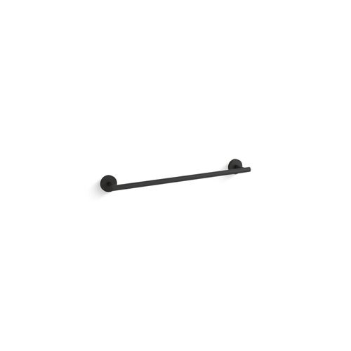 Main product image of Elate 18" Towel Bar (Matte Black), K-27286-BL