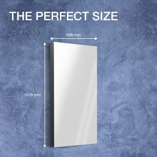 Main product image of Maxstow 20" W x 40" H Single-Door Medicine Cabinet with Mirrored Door
