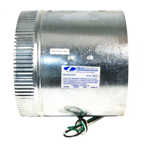 AB8 Field Controls AB8 8" Air Boosters for Round Metal Duct or
