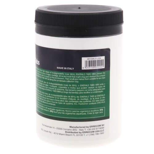 Main product image of EMERALD - Biodegradable Mini Tablets for Condensate Drain in Split and Fan-Coil (100 Tabs)