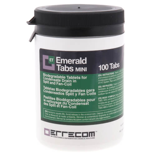 Main product image of EMERALD - Biodegradable Mini Tablets for Condensate Drain in Split and Fan-Coil (100 Tabs)