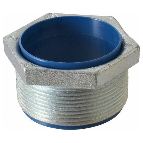 Main product image of 2" Malleable Iron Chase Nipple, Nylon Insulated for Rigid/IMC Conduit, 1947