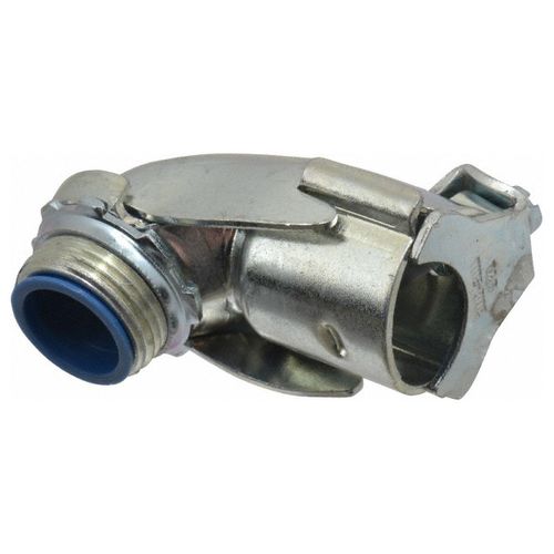 Main product image of 3/4" FMC Steel 90-Degree Elbow Conduit Connector, 3135-TB