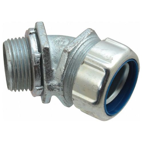 Main product image of 1" 45-Degree Non-Insulated Malleable Iron Liquid Tight Fitting, 5244